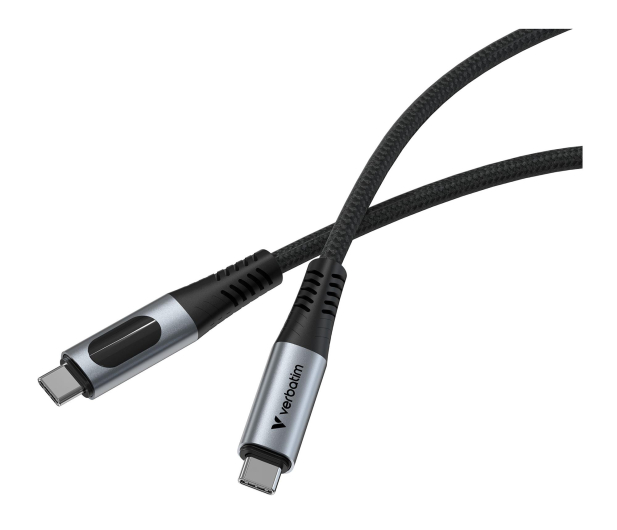 Verbatim Sync & Charge USB C to USB C 100W Display 120 cm - 1340219 - zdjęcie 2